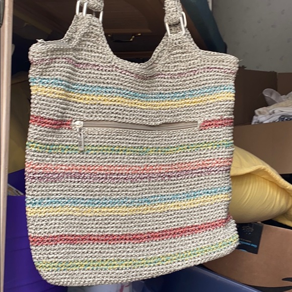 The Sak Handbags - 👜 Vintage Striped Handbag by The Sak